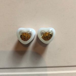 Ladybug Heart Plugs